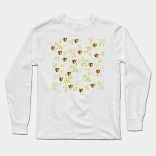 Bee pattern Long Sleeve T-Shirt